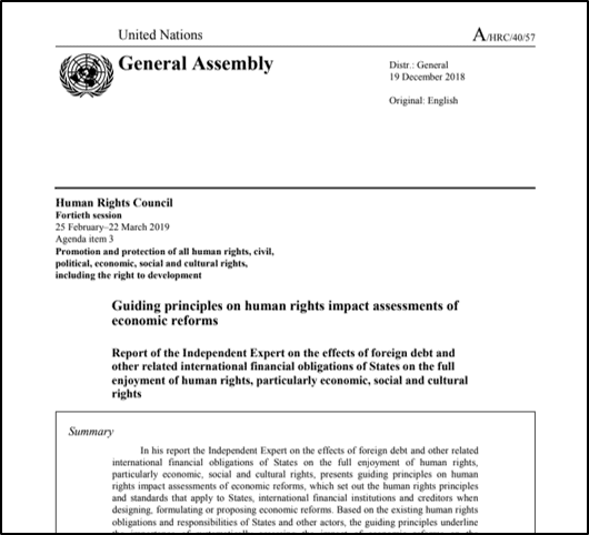 Strokovnjak ZN objavil nove smernice o gospodarskih reformah in človekovih pravicah
