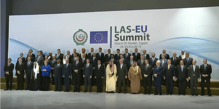 Na vrhu voditeljev Evropske unije in Lige arabskih držav o sodelovanju in skupnih izzivih