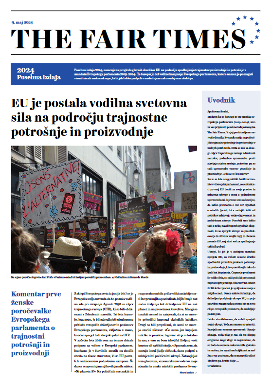 Pred Evropskimi Volitvami The Fair Times Platforma SLOGA