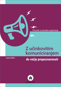 Priročnik Mirovnega inštituta: Z učinkovitim komuniciranjem do večje prepoznavnosti