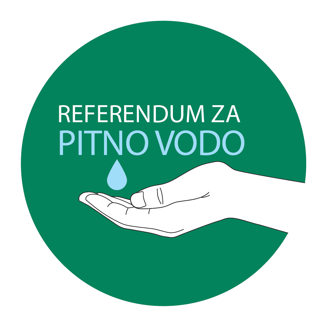 Logotip Referendum za pitno vodo