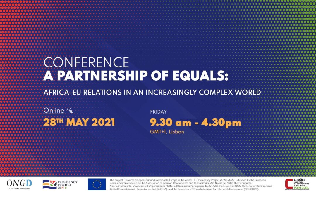 Konferenca Partnerstvo enakih: odnosi Afrike in EU v vedno bolj zapletenem svetu