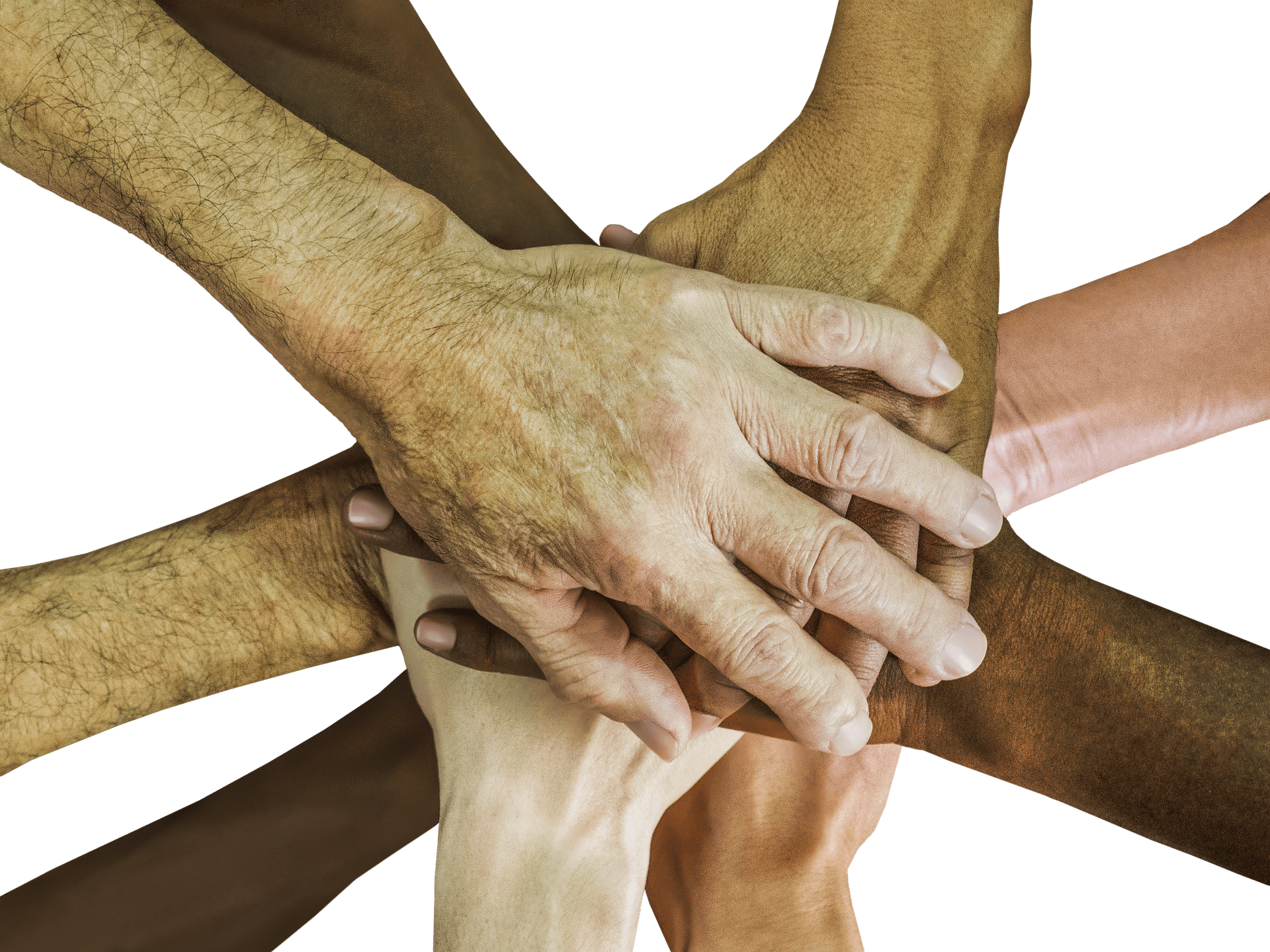 Roke skupaj. Vir: Pixabay