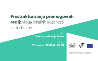 Konferenca Focusa o prestrukturiranju premogovnih regij