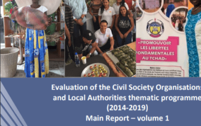 Evaluation of the Civil Society Organisations and Local Authorities thematic programme (2014-2019)