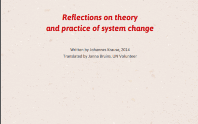 Transformation: Reflections on theory and practice of system change