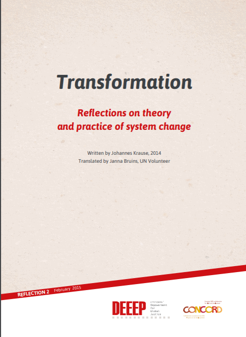 Transformation: Reflections on theory and practice of system change