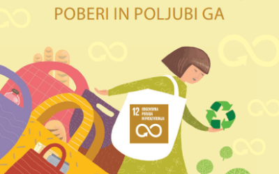 Če kruhek pade ti na tla, poberi in poljubi ga