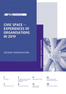 Civic Space – Experiences of Organisations in 2019 – Platforma SLOGA