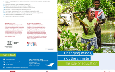 Changing minds, not the climate: the role of education