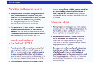 ILO Monitor: COVID-19 and the world of work. Third edition