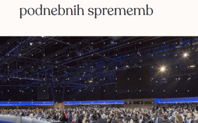 Politično-zakonodajno ozadje blaženja podnebnih sprememb