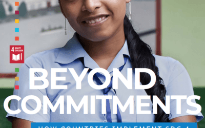 Beyond commitments, How countries implement SDG 4
