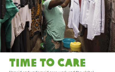 Time to care: Unpaid and underpaid care work and the global inequality crisis