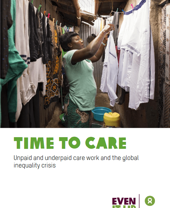 Time to care: Unpaid and underpaid care work and the global inequality crisis
