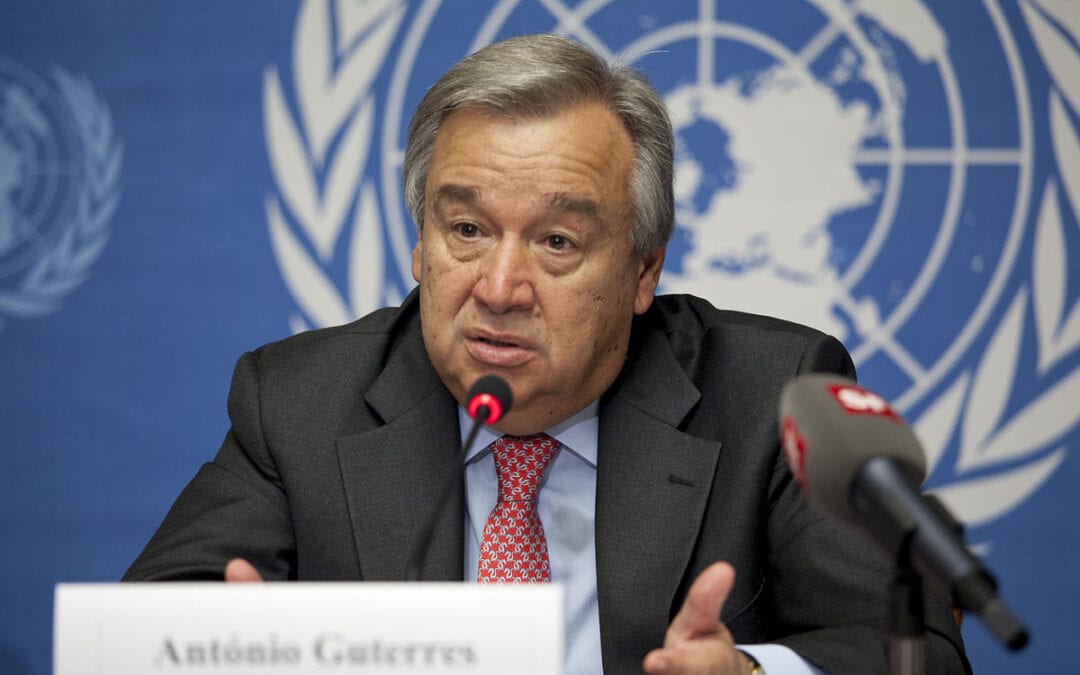 COP26: Guterres poziva razvite, naj izpolnijo podnebno zavezo za ranljive države