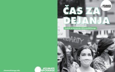 Vodnik za kampanjo Climate of Change: Čas za dejanja