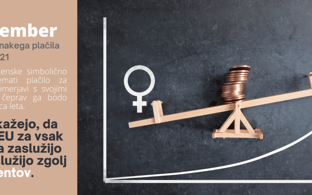 Evropski dan enakega plačila: Še vedno plačne razlike med spoloma
