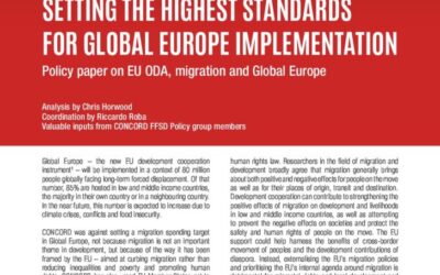 Setting the highest standards for Global Europe Implementation