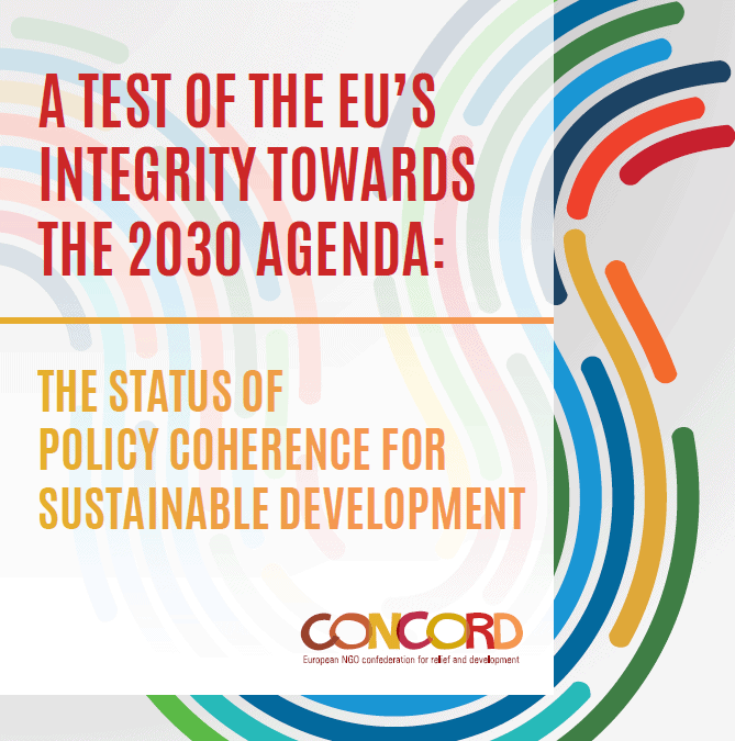 Preizkus integritete EU pri uresničevanju Agende 2030: Stanje skladnosti politik za trajnostni razvoj
