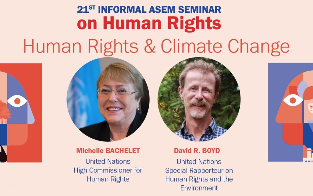 Neformalni seminar ASEF o človekovih pravicah – človekove pravice in podnebne spremembe