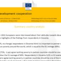 EUROBAROMETER razvojno sodelovanje 2022