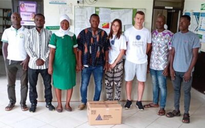 Študentje fizioterapije na prostovoljno delo v Gano