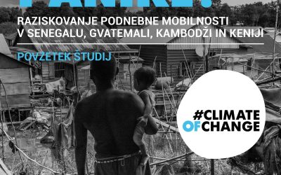 Onkraj panike? Raziskovanje podnebne mobilnosti v Senegalu, Gvatemali, Kambodži in Keniji. Povzetek študij.