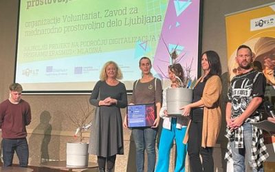 Voluntariat prejel priznanje MOVIT za projekt E-TICK