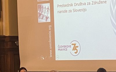 Podelitev nagrad Mladinskega nagradnega natečaja mladim kreativcem ob 75. obletnici Splošne deklaracije človekovih pravic