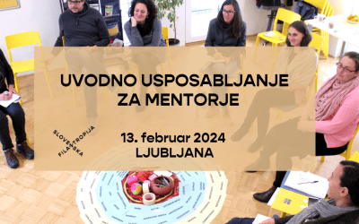 Delavnica: Uvodno usposabljanje za mentorje