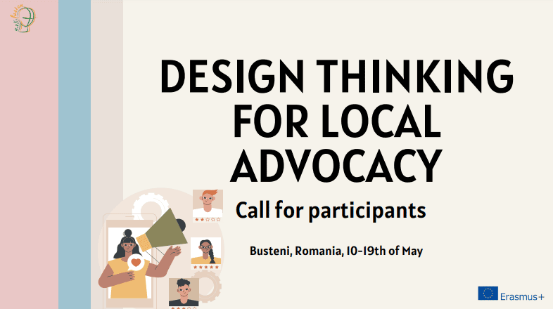 Projektno razmišljanje za lokalno zagovorništvo – 10. in 19. maj Busteni, Romunija