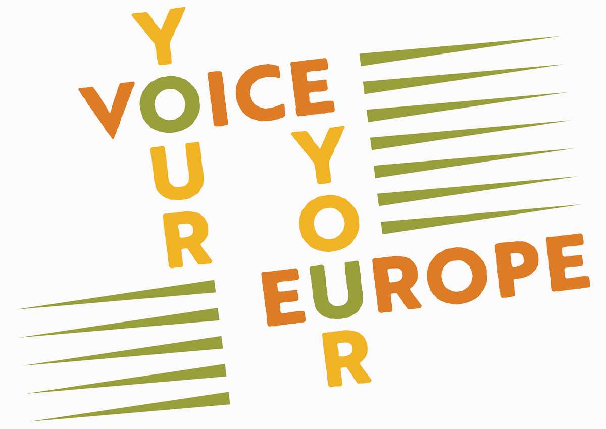 YOUR VOICE YOUR EUROPE Logo