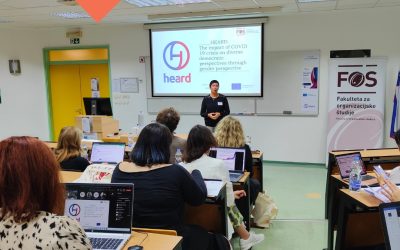 Intervju z doc. ddr. Majo Pucelj iz Fakultete za organizacijske študije v Novem mestu, avtorico CERV projekta HEARD