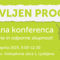 10. nacionalna konferenca Dovolj za vse: Podnebno odgovorne in odporne skupnosti