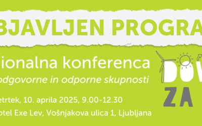 10. nacionalna konferenca Dovolj za vse: Podnebno odgovorne in odporne skupnosti