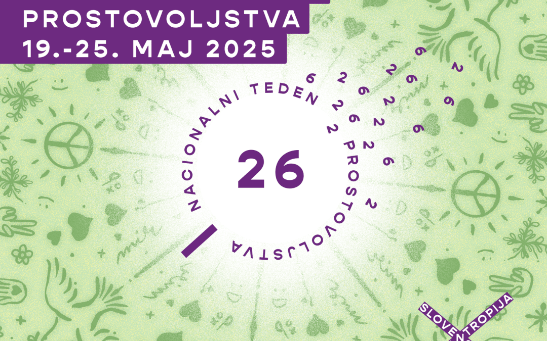 Nacionalni teden prostovoljstva je pred vrati