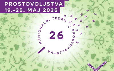 Nacionalni teden prostovoljstva je pred vrati