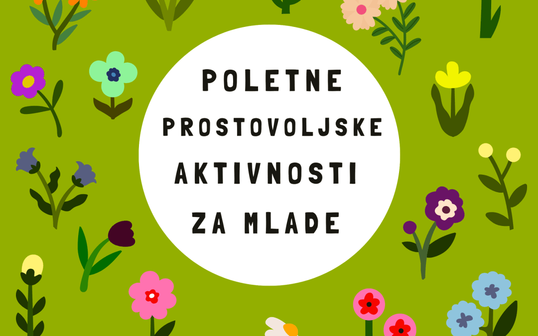 Poletje s smislom: izšel je katalog prostovoljskih aktivnosti za mlade 2025
