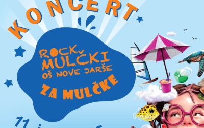 Veliki dobrodelni koncert Rock mulčkov z bandom in zanimivimi gosti na Kongresnem trgu