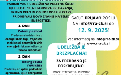 Nova Gorica bo gostila mednarodno poletno šolo o energetskem prehodu