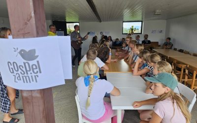 Gospel za mir: O glasbi in miru z mladimi na Ptuju