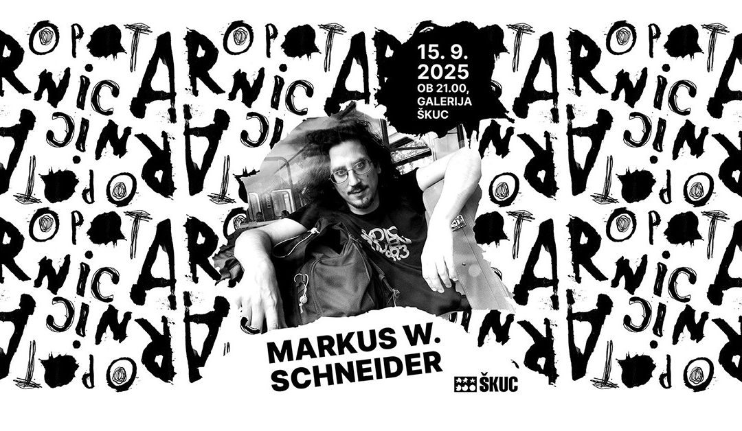 Eksperimentalni kitarist Markus W. Schneider v Galeriji Škuc