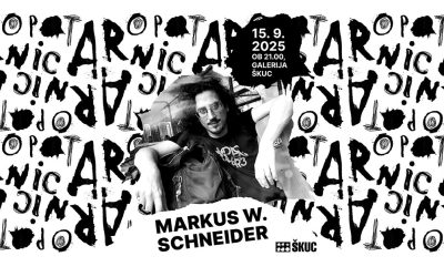 Eksperimentalni kitarist Markus W. Schneider v Galeriji Škuc