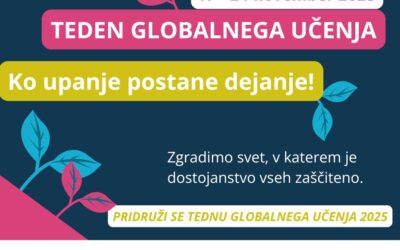 Približuje se teden globalnega učenja 2025
