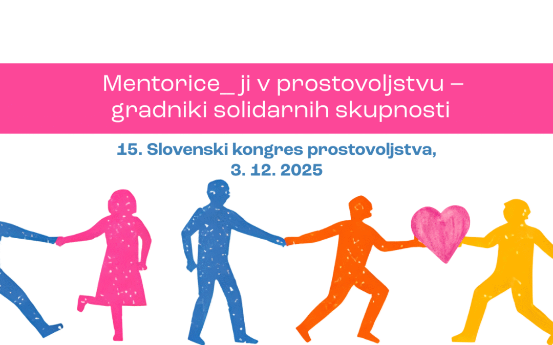 Slovenska filantropija napoveduje 15. Slovenski kongres prostovoljstva