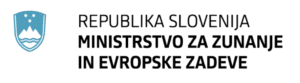 Ministrstvo za zunanje in Evropske zadeve Logo