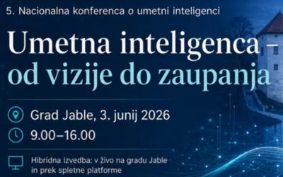 Udeležba na 5. nacionalni konferenci o umetni inteligenci