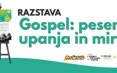Razstava Gospel: pesem upanja in miru vabi k razmisleku o glasbi, dostojanstvu in kulturi miru