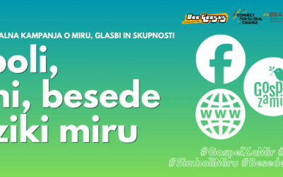 Gospel za mir s spletno kampanjo odpira prostor za razmislek o  miru
